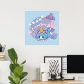 Anime Tom en Jerry Dreamy Nights Poster (Thuiskantoor)