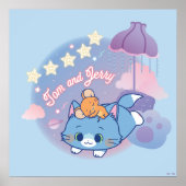 Anime Tom en Jerry Dreamy Nights Poster (Voorkant)