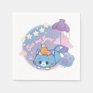 Anime Tom en Jerry Dreamy Nights Servet
