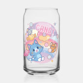 Anime Tom en Jerry Snoep Party Blikvorm Glas (Voorkant)