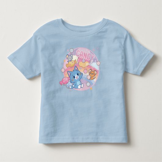 Anime Tom en Jerry Snoep Party Kinder Shirts (Voorkant)