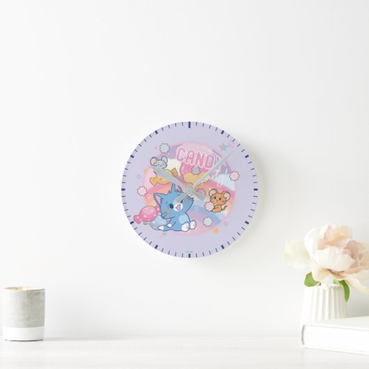 Anime Tom en Jerry Snoep Party Ronde Klok (Huis)