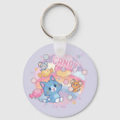 Anime Tom en Jerry Snoep Party Sleutelhanger (Voorkant)
