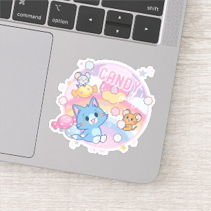 Anime Tom en Jerry Snoep Party Sticker