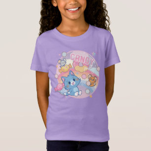 Anime Tom en Jerry Snoep Party T-shirt