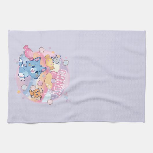 Anime Tom en Jerry Snoep Party Theedoek (Horizontaal)