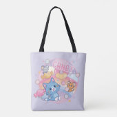 Anime Tom en Jerry Snoep Party Tote Bag (Achterkant)