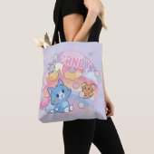 Anime Tom en Jerry Snoep Party Tote Bag (Dichtbij)