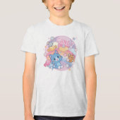 Anime Tom en Jerry Snoep Party Tri-Blend Shirt (Voorkant)