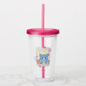 Anime Tom en Jerry Strawberry Fun Acryl Drinkbeker (Voorkant)
