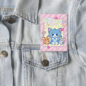 Anime Tom en Jerry Strawberry Fun Button (Insitu)