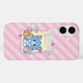 Anime Tom en Jerry Strawberry Fun Case-Mate iPhone Case (Achterkant (horizontaal))