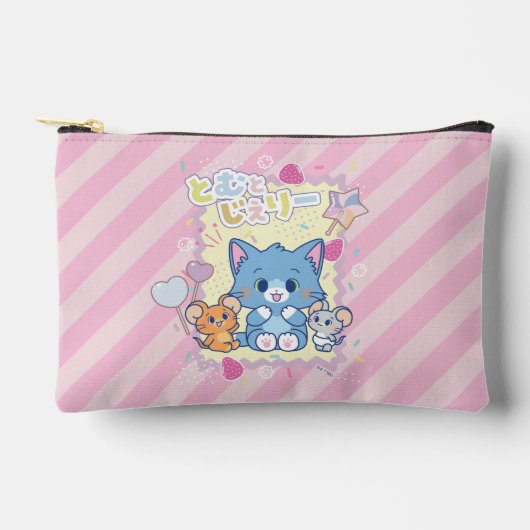 Anime Tom en Jerry Strawberry Fun Etui (Voorkant)