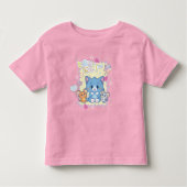 Anime Tom en Jerry Strawberry Fun Kinder Shirts (Voorkant)