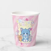 Anime Tom en Jerry Strawberry Fun Papieren Bekers (Voorkant)