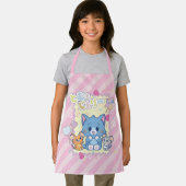 Anime Tom en Jerry Strawberry Fun Schort (Insitu)