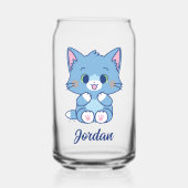 Anime Tom en Jerry - Tom Blikvorm Glas (Voorkant)