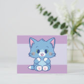 Anime Tom en Jerry - Tom Briefkaart (Staand voorkant)