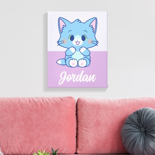 Anime Tom en Jerry - Tom Canvas Afdruk (Insitu (Woonkamer))
