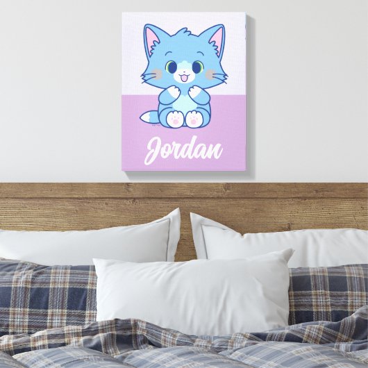 Anime Tom en Jerry - Tom Canvas Afdruk (Insitu (Slaapkamer))