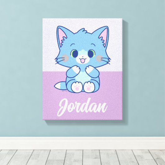 Anime Tom en Jerry - Tom Canvas Afdruk (Insitu (Houten vloer))