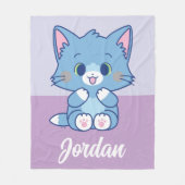 Anime Tom en Jerry - Tom Fleece Deken (Voorkant)