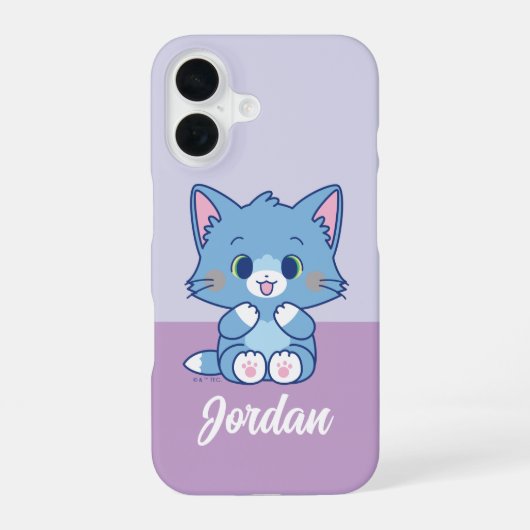 Anime Tom en Jerry - Tom iPhone 16 Hoesje (Achterkant)