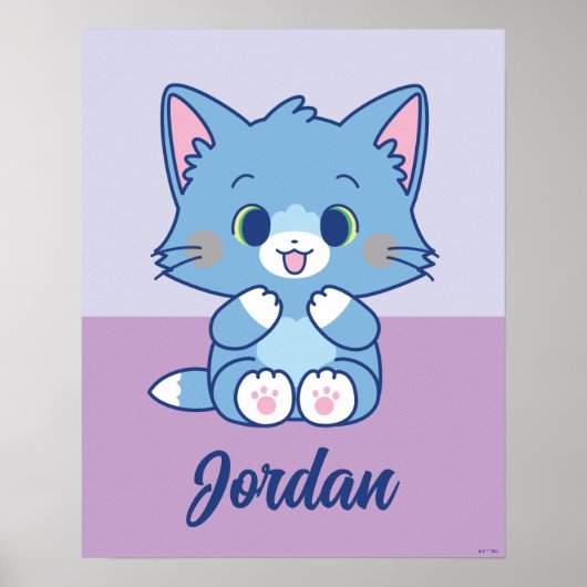 Anime Tom en Jerry - Tom Poster (Voorkant)