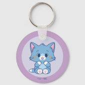 Anime Tom en Jerry - Tom Sleutelhanger (Voorkant)