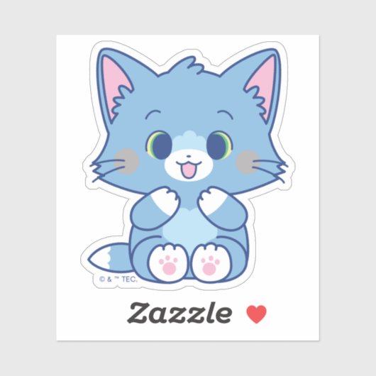 Anime Tom en Jerry - Tom Sticker (Vel)