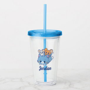 Anime Tom, Jerry en Tuffy Acryl Drinkbeker