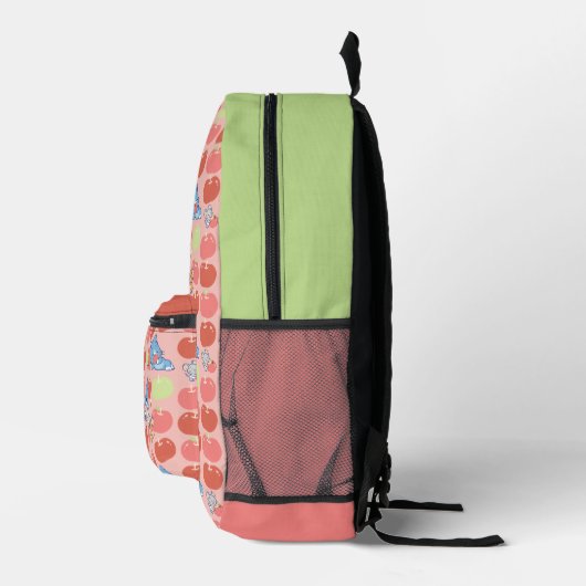 Anime Tom, Jerry en Tuffy Apple Patroon Bedrukte Rugzak (Rechts)