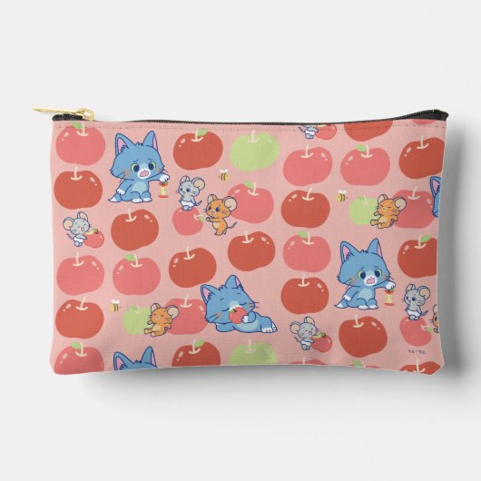 Anime Tom, Jerry en Tuffy Apple Patroon Etui (Voorkant)