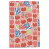 Anime Tom, Jerry en Tuffy Apple Patroon Medium Cadeauzakje (Voorkant)