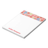 Anime Tom, Jerry en Tuffy Apple Patroon Notitieblok (Linkerzijde)