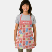 Anime Tom, Jerry en Tuffy Apple Patroon Schort (Insitu)