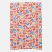 Anime Tom, Jerry en Tuffy Apple Patroon Theedoek (Verticaal)