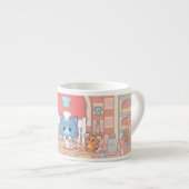 Anime Tom, Jerry en Tuffy Bakery Espresso Kop (Voorkant rechts)