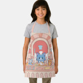 Anime Tom, Jerry en Tuffy Bakery Schort (Insitu)