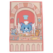 Anime Tom, Jerry en Tuffy Bakkerij Medium Cadeauzakje (Voorkant)