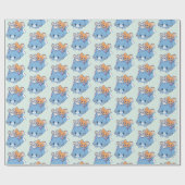 Anime Tom, Jerry en Tuffy Cadeaupapier (Vlak)