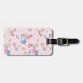 Anime Tom, Jerry en Tuffy Candyland Patroon Bagagelabel (Voorkant horizontaal)