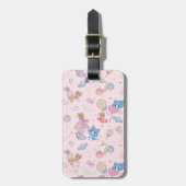 Anime Tom, Jerry en Tuffy Candyland Patroon Bagagelabel (Voorkant verticaal)