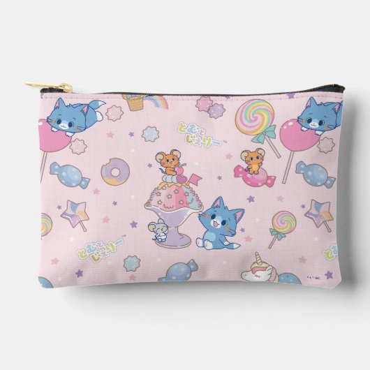 Anime Tom, Jerry en Tuffy Candyland Patroon Etui (Voorkant)