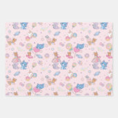 Anime Tom, Jerry en Tuffy Candyland Patroon Inpakpapier Vel (Voorkant 3)