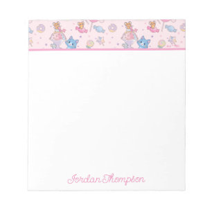 Anime Tom, Jerry en Tuffy Candyland Patroon Notitieblok