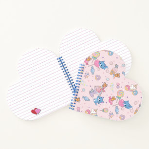 Anime Tom, Jerry en Tuffy Candyland Patroon Notitieboek