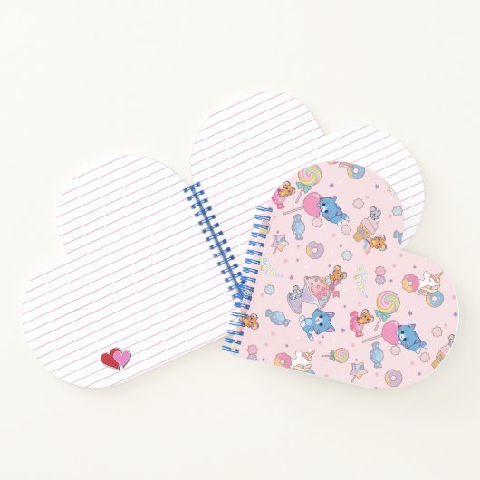 Anime Tom, Jerry en Tuffy Candyland Patroon Notitieboek (Binnen)