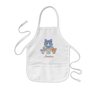 Anime Tom, Jerry en Tuffy Dessert Parlor Kinder Schort