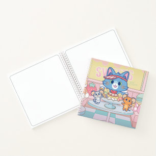 Anime Tom, Jerry en Tuffy Dessert Parlor Notitieboek